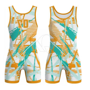 Trajes de lucha libre para hombre diseñados para mayor comodidad durante la práctica de lucha libre, entrenamiento en el gimnasio y eventos de combate profesional. - Product Image 2