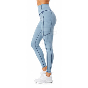 Leggings Deportivos Transpirables para Mujer con Material Elástico Flexible para Correr, Hacer Ejercicio, Entrenamiento Físico y Rendimiento Activo - Product Image 3