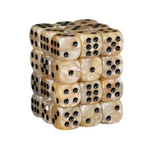 Dados de Resina Estándar Únicos de 16 mm, Dados de 6 Caras con Puntos D6 para Juegos de Mesa, RPG, Casino, Educación, 500 Unidades - Product Image 2