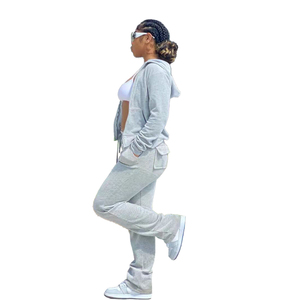 Custom Wholesale Women Tracksuit <b>Set</b> Hoodie <b>Jogger</b> 2 Piece Outfit Casual Sweat Suit Lounge Wear Fashion <b>Matching</b> <b>Set</b> - Product Image 5