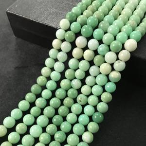 ลูกปัดคริสโซเพรสธรรมชาติ 100% รับรองโดย IGI เกรด AA ขนาด 6-8 มม. สีเขียวหิน ไฟวิวาซ เจมส์ รูปทรงต่างๆ จากเมืองเจไพร - Product Image 2