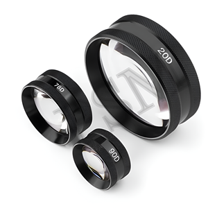 Lentille Asphérique Double 90D 20D 78D Manuelle pour Ophtalmologie et Optométrie - Product Image 2