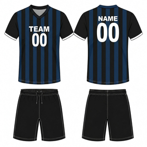 Ensemble de maillots de football d'entraînement légers, uniforme de football personnalisé, impression personnalisée, vente en gros d'ensembles de maillots de football personnalisés - Product Image 1