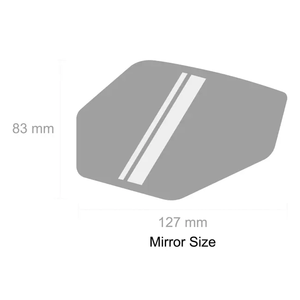 Rétroviseur de vélo SUNNYWHEEL Gripmirror Lite Noir 93x54mm VTT Réglable à 360 Degrés ABS+Revêtement/PA/Silicone BM-117 - Product Image 5