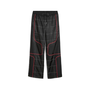 Pantalon unisexe Formule 1 75 Years Motorsport, coupe droite, décontracté, 100% coton, noir - Product Image 1