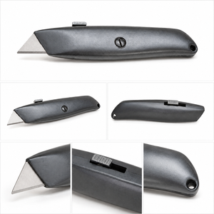 Cuchillo Utilitario de Hoja Fija de Alta Resistencia |   Cortador de Cartón Profesional |   Cortador de Cajas Industrial - Product Image 3