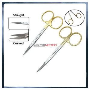 Wholesale Manual TC Iris Scissors <b>Tungsten</b> Carbide Insert Precision Surgical Style Scissors Reusable Eco Friendly - Product Image 6
