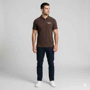 Chemises polo douces personnalisées, vente directe d'usine, grandes tailles, col rabattu, design personnalisé, respirantes, pour hommes - Product Image 1