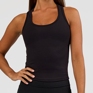 High Quality Custom Fashion Halter V-neck Tank <b>Top</b> <b>Crop</b> <b>Top</b> for Women - Product Image 6