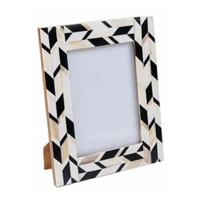 High Quality Photo <b>Frame</b> Made in Natural Bone & Mdf Living Room Home Decor Desk Picture Photo <b>Frame</b> in Bulk-Wholesale From India - Product Image 3