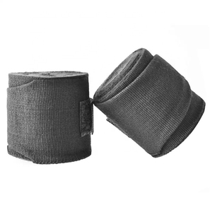 Bandages de boxe et de MMA en coton élastique résistant à l'eau de haute qualité, bandages de poignet OEM, protection personnalisée - Product Image 3