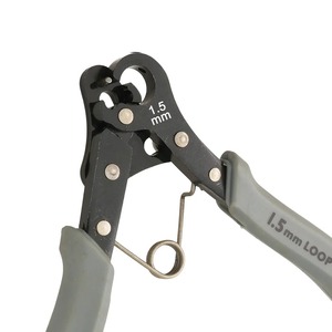 Pince à boucler ZETOMEDPRO One Step Looper en acier inoxydable 1,5 mm, outil de fabrication de bijoux, pince à boucler précise, pince à boucler pour fil. - Product Image 1