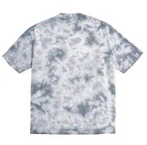 T-shirt en tricot oversize pour homme, streetwear, 100% coton, 230 GSM, poids lourd, respirant, écologique, col rond, manches courtes, anti-UV - Product Image 2