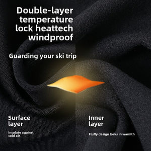 หน้ากากบาลาคลาวาแบบเต็มหน้า น้ำหนักเบา ผลิตจากโพลีเอสเตอร์ 100% ป้องกันลม สำหรับสภาพอากาศหนาวเย็นและกิจกรรมกลางแจ้ง - Product Image 3