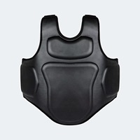 Protège-poitrine de boxe professionnel pour l'entraînement et la protection en sparring, protection de poitrine de haute qualité pour les arts martiaux