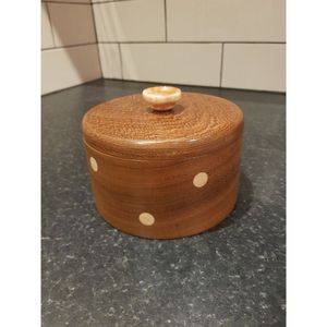 Boîte de rangement moderne en bois pour tortillas et roti, pour l'organisation de la cuisine, présentoir de table, récipient alimentaire - Product Image 3