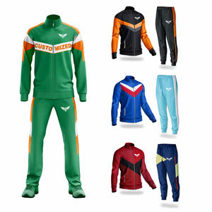 Ensemble de survêtement unisexe personnalisé – Veste de sport zippée et pantalon de jogging, tenue de sport deux pièces personnalisée - Product Image 3