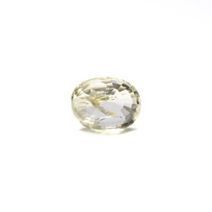 Handcrafted 5.9 Carat Oval Cut Yellow Sapphire Loose Gemstone for Fine Jewelry - Product Image 2
