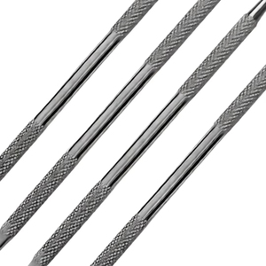 4 Piece Stainless Steel Hollow Tip Wax Carver <b>Set</b> <b>Clay</b> Sculpting Carving Tools Kit 7.5 Inch Manual Dental Instrument <b>Set</b> - Product Image 4