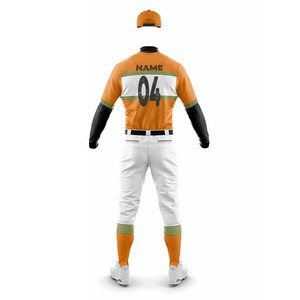 Tenue de baseball personnalisée avec nom et numéros d'équipe, logo sur mesure, uniforme d'entraînement sportif personnalisé, uniforme vierge personnalisable - Product Image 5