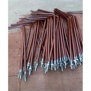 สลักยึดพร้อมน็อต (สลักยึดฐานรากพร้อมน็อต) มาตรฐาน ISO 5624 ผลิตจากเหล็ก MS และเหล็กแรงดึงสูง - Product Image 6