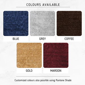 Distributeur en gros de tapis de bain solides en microfibre tuftée avec support antidérapant en gel, personnalisables avec votre marque, disponibles à bas prix - Product Image 4