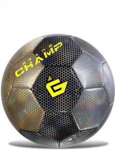 Ballon de football en PVC de taille 5 pour adultes unisexe, haute durabilité, logo personnalisé imprimé, football professionnel pour jouer dans la rue, haute qualité - Product Image 6