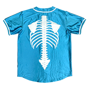 Camiseta de Béisbol Personalizada Splendid Apparel con Estampado por Transferencia Térmica, Diseño Geométrico Rosa y Verde en la Parte Delantera, Transpirable, Unisex, Manga Corta, de Secado Rápido - Product Image 3