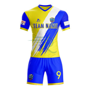 Conjuntos de Camisetas de Fútbol con Impresión por Transferencia de Calor, 100% Poliéster, Camisetas de Fútbol para Hombre, Talla Grande, Personalizadas - Product Image 2
