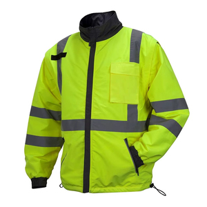 Chaqueta Reflectante de Alta Visibilidad OEM, Ropa de Seguridad Reflectante, Ropa de Trabajo, Chaqueta de Seguridad para Guardias de Seguridad, Chaqueta de Seguridad para Invierno, Chaqueta de Seguridad para la Construcción - Product Image 5