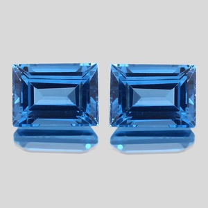 Turmalina Azul Natural, Corte Baguette, Gema Suelta para Joyería Fina, Suministro para Fabricación de Anillos - Product Image 4