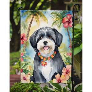 ธงประดับสวนสไตล์ฮาวาเนสลูอาอูหลากสีสำหรับประดับชานบ้านงานศิลปะสำหรับเตียงดอกไม้ - Product Image 3