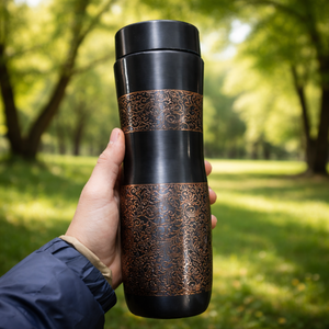 Ayurvedic health <b>bottle</b> <b>copper</b> vessel <b>copper</b> jug <b>bottle</b> <b>copper</b> drink container <b>copper</b> table <b>bottle</b> <b>copper</b> <b>bottle</b> traditional - Product Image 1