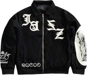 Chaqueta Deportiva de Primavera con Diseño Musical Bordado, Personalizable, Transpirable, de Secado Rápido, para Adultos, con Cierre Completo y Protección Contra el Viento - Product Image 1