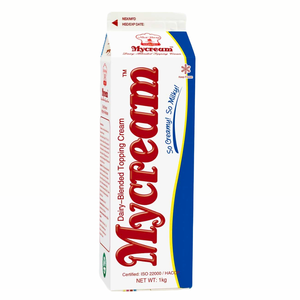 Crema No Láctea HALAL Más Vendida OEM/ODM Mycream Crema Blanca para Cubrir y Sazonar 1KG Precio al por Mayor para Uso en Panadería - Product Image 1