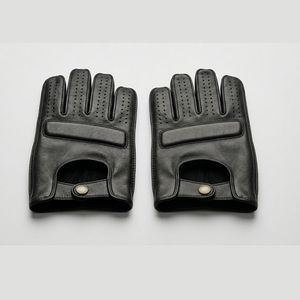 High Quality Cow Leather Driver Gloves Winter Rigger Working Gloves for Outdoor Daily Sports Cotton Material <b>Prime</b> Driving Glove - Product Image 6