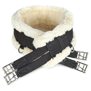 Sangle d'équitation en cuir de qualité supérieure, boucles en acier inoxydable, tailles et logo personnalisables - Product Image 5