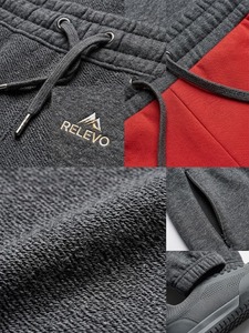 Pantalon de jogging évasé pour homme en molleton de coton, taille mi-haute, imprimé, coupe ajustée, style streetwear décontracté, pour le sport et la gym - Product Image 6