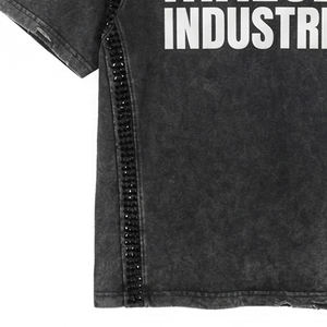 T-shirts grande taille 5XL 6XL pour hommes, vêtements pour hommes corpulents, 100% coton, coupe ample, t-shirts vierges extra larges, vente en gros - Product Image 2