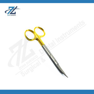 Ciseaux dentaires TC en acier inoxydable et carbure de tungstène, instruments chirurgicaux professionnels manuels, poignée ergonomique, personnalisables pour usage dentaire - Product Image 3