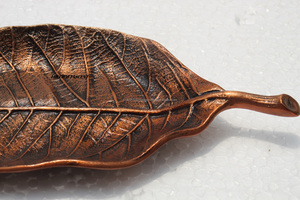 Plateau de service en aluminium artisanal moderne en cuivre de haute qualité pour la décoration de la maison et les mariages - Product Image 4