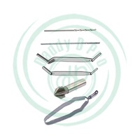 Kit d'instruments chirurgicaux pour membres inférieurs, ensemble de chirurgie orthopédique, acier inoxydable, réutilisable, qualité médicale, outils de salle d'opération