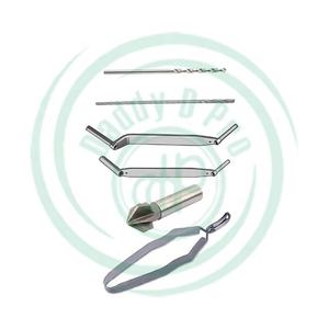 DADDY D PRO Juego de instrumentos ortopédicos de acero inoxidable de 25 piezas Kit de extremidades inferiores para suministro sanitario CE ISO APROBADO - Product Image 2