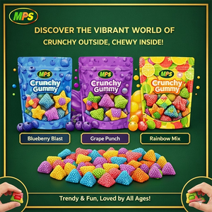 Solution complète pour les bonbons gélifiés sucrés à la saveur de fruits, en marque privée OEM |   Fabricant de mélange de saveurs personnalisées et d'emballages Doypack pour la vente au détail - Product Image 2