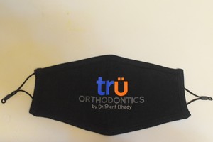 Masque de fête à thème festif en tissu tricoté avec impression sérigraphique, réutilisable et écologique, respirant, taille L pour usage quotidien - Product Image 5
