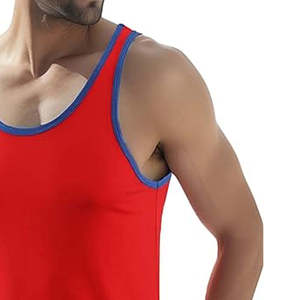Débardeurs de sport pour hommes, dernière mode, blancs, sans manches, doux au toucher, séchage rapide, prix de gros avantageux - Product Image 3