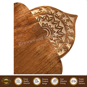 Planche à découper en bois de manguier de qualité supérieure, best-seller |   Planche à découper et à servir en bois pour hôtels et restaurants, prix de gros - Product Image 2
