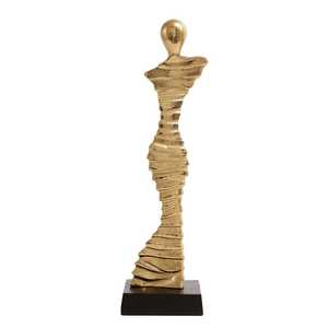 Aluminium <b>Figure</b> Sculpture Modern Art Home Decor Handmade Eco-Friendly Durable Tabletop Installation 15.2x15.2x43.2cm - Product Image 4