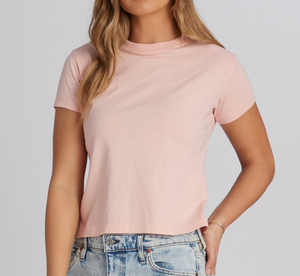 Camiseta informal de manga corta con cuello redondo, ecológica, 100% algodón, personalizable, transpirable y de secado rápido. - Product Image 5