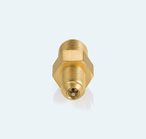 Adaptateur de raccordement demi-union en laiton de qualité export 1/4 x 1/8 NPT SAE 45 degrés pour l'entretien des bouteilles de gaz haute pression - Product Image 6